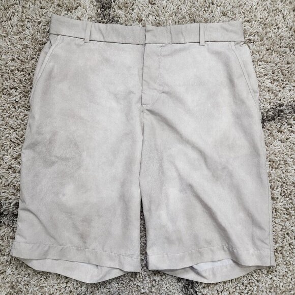 Nike Hybrid Washed Golf Shorts Size 34 White Smoke Grey - DH1949-100 - Picture 2 of 6